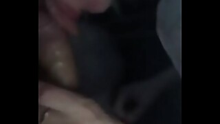 Wife cheats and make blowjob in car