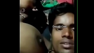 Village bhabhi affair with young boy when husband not at home