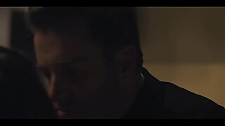 The Badger Game - 2014 - Aria London - El jefe se folla a la secretaria en la oficina mientras el novio de la secretaria espera fuera