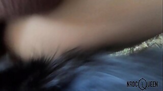 Outdoor Forest fuck with Foxy anal tail Lady 4K
