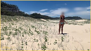 Wife Shows Tits On Public Beach  Best Tits On Beach