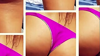 Amateurs Nude Beach Females Close-Up Compilation Video